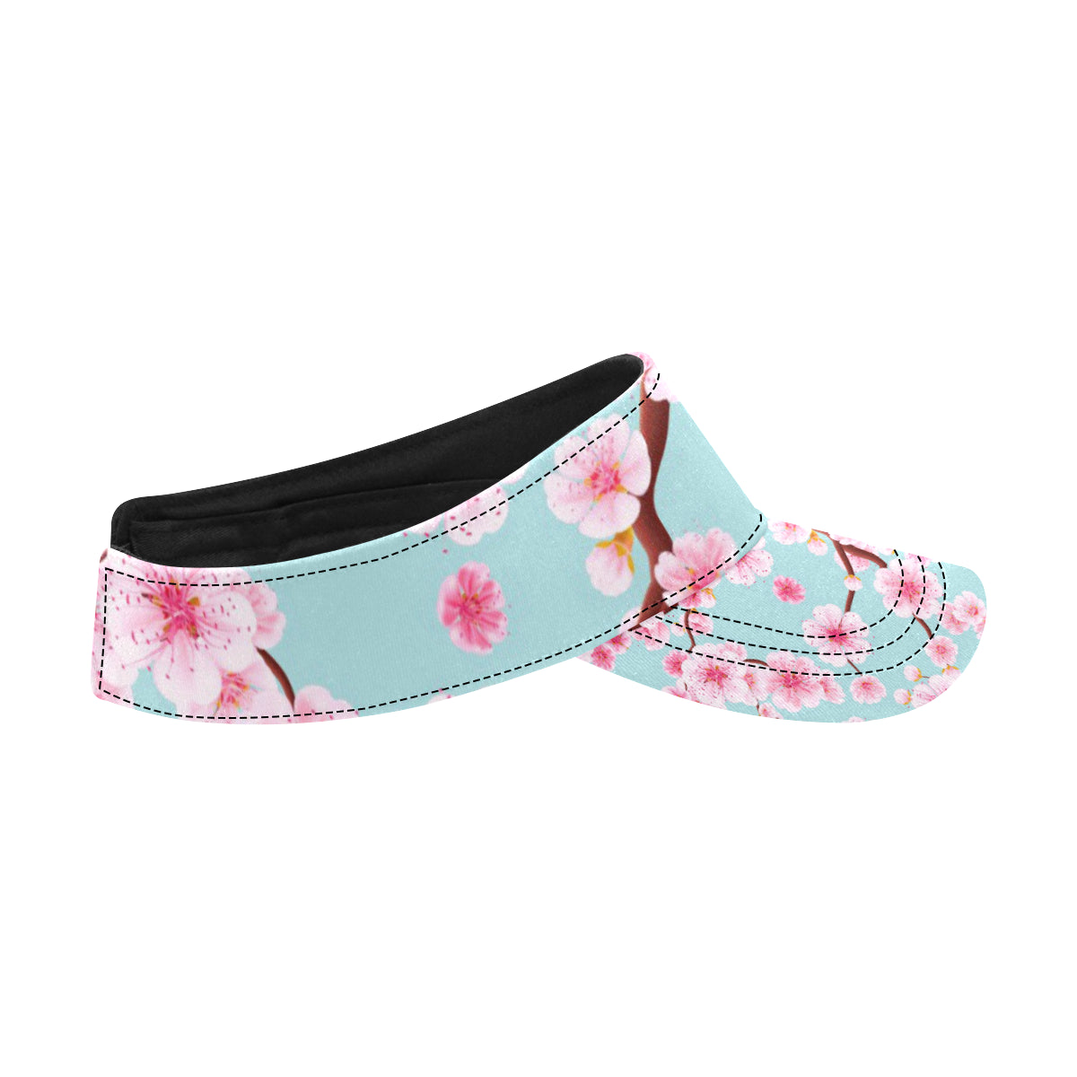Cherry Blossom Pattern Print Design CB04 Unisex Sun Visor
