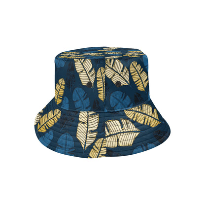 Banana Leaf Pattern Print Design BL09 Unisex Bucket Hat