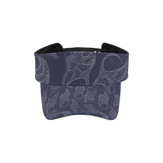 Manta Ray Pattern Print Design 01 Unisex Sun Visor
