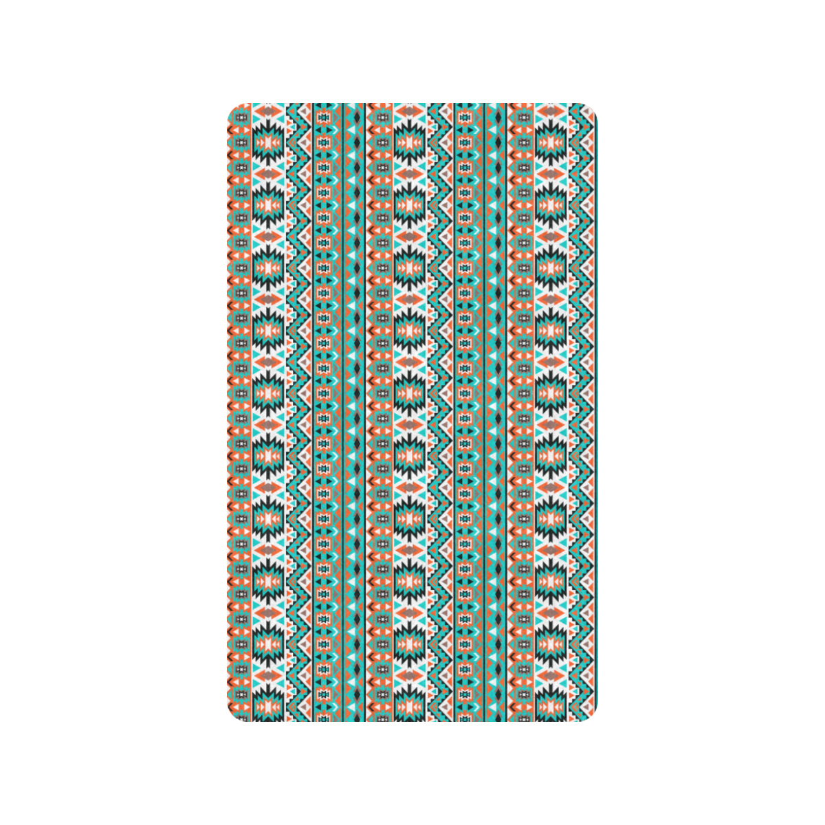 Indian Navajo Ethnic Themed Design Print Rubber Doormat