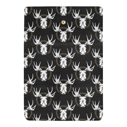 Moose Pattern Print Design 02 Women's Trifold Wallet