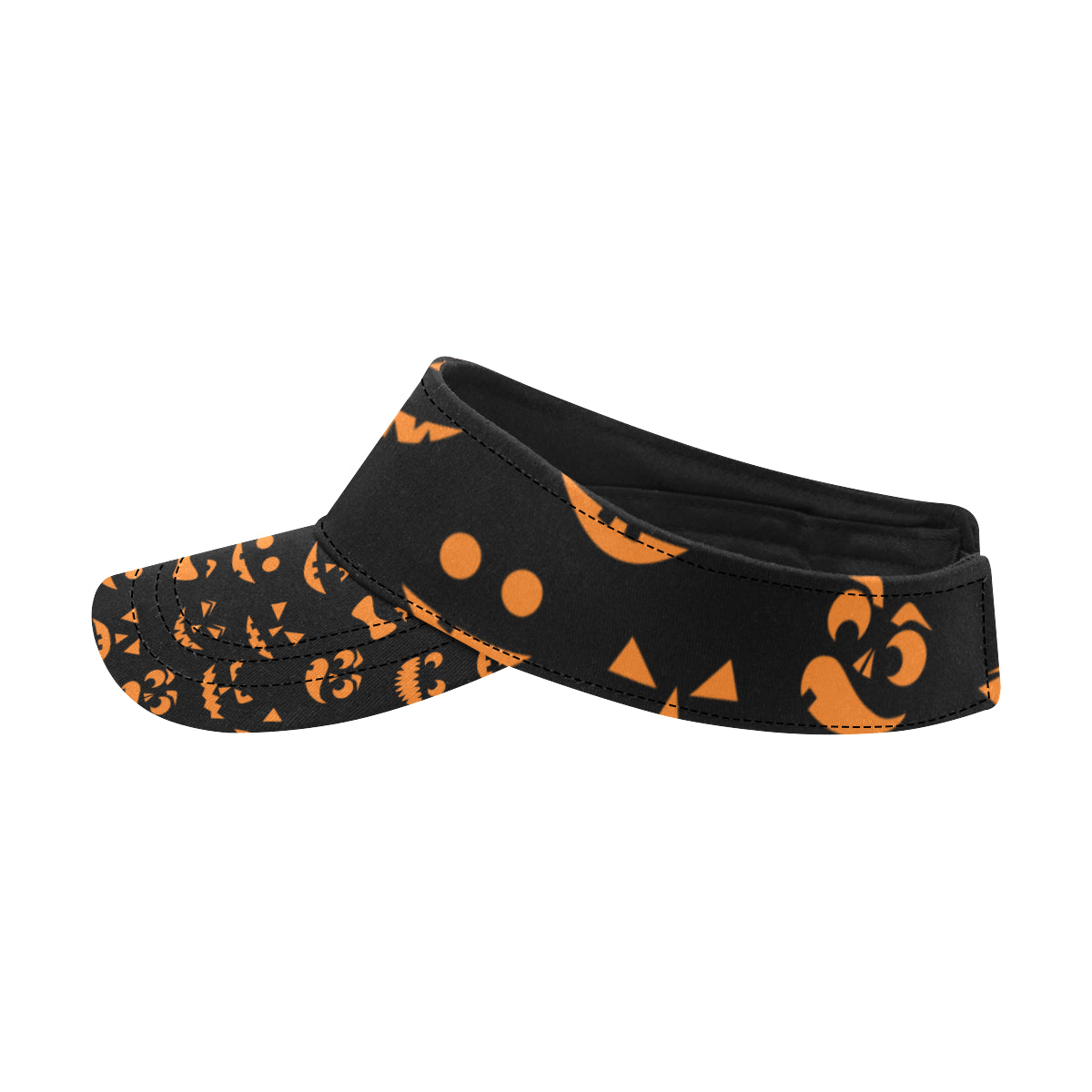 Halloween Pattern Print Design 02 Unisex Sun Visor