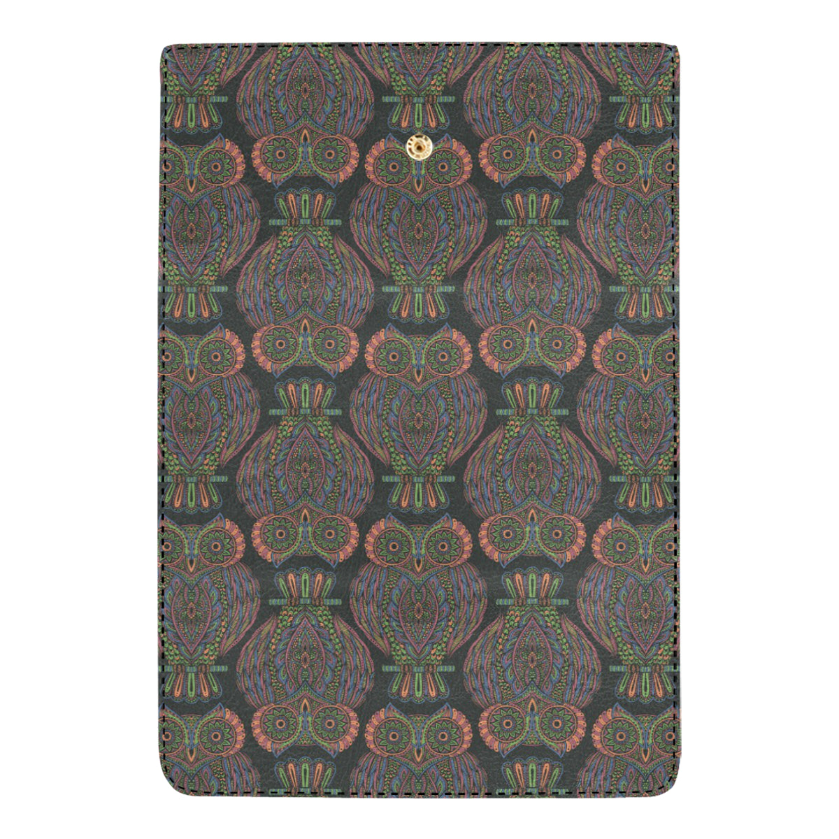 Owl Pattern Print Design A05 Women's Trifold Wallet