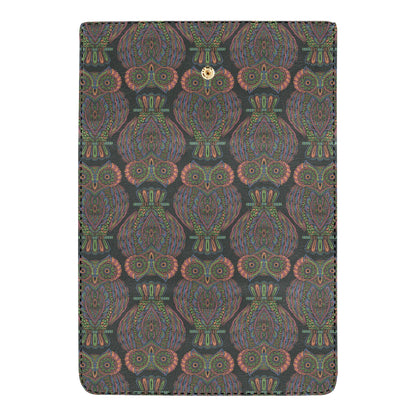 Owl Pattern Print Design A05 Women's Trifold Wallet