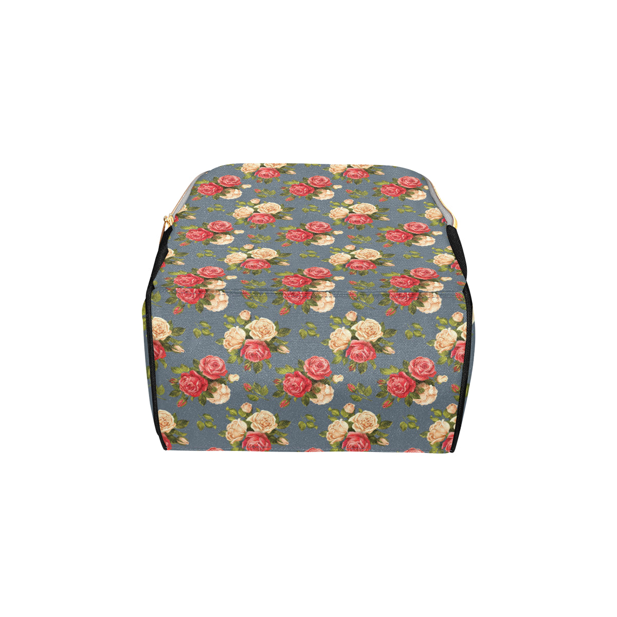 Rose Pattern Print Design RO017 Diaper Bag Backpack
