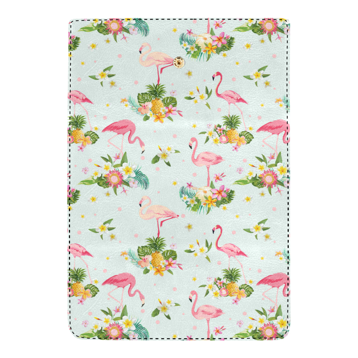 Flamingo Sweet Pattern Women's Trifold Wallet