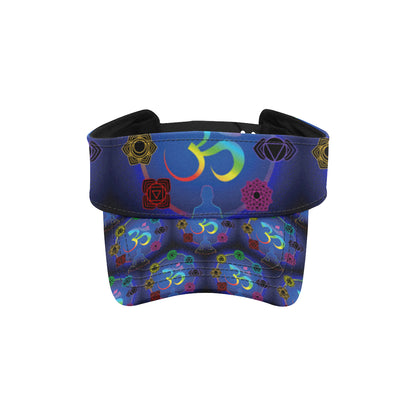 Chakra Zen Yoga OM Unisex Sun Visor