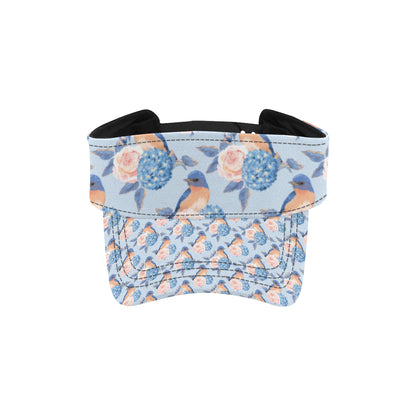 Bluebird Pattern Print Design 01 Unisex Sun Visor