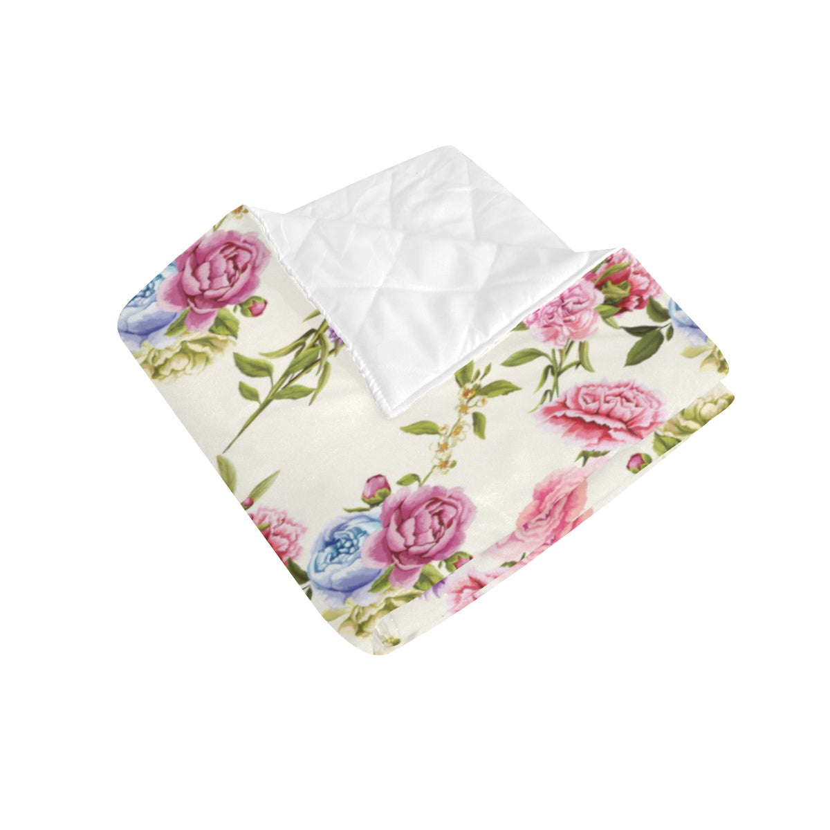 Carnations Pattern Print Design CN02 Premium Quilt