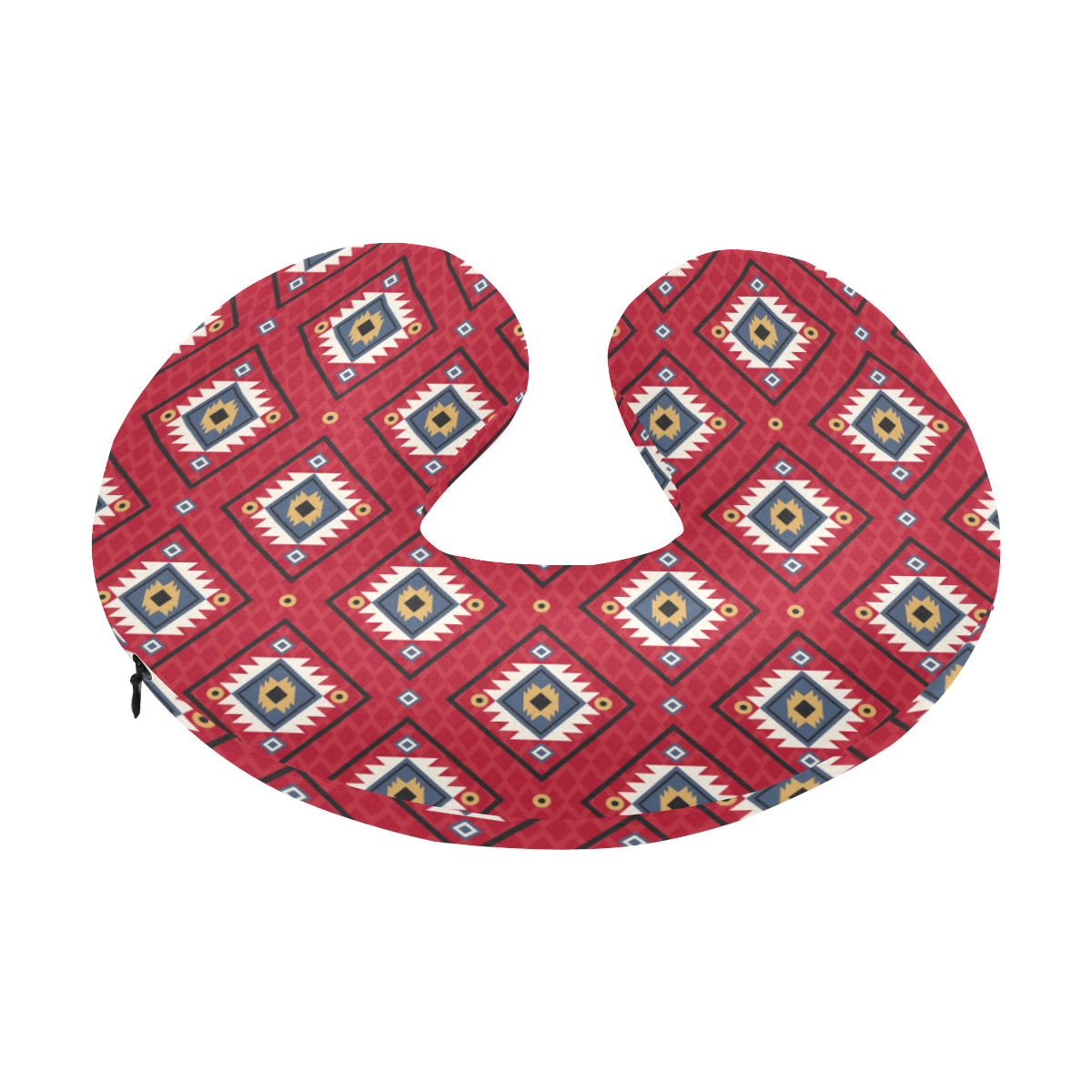 Aztec Pattern Print Design 10 U-Shaped Travel Neck Pillow