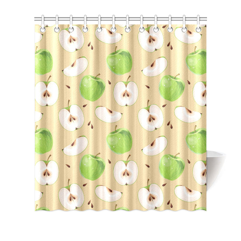 Apple Pattern Print Design AP07 Shower Curtain