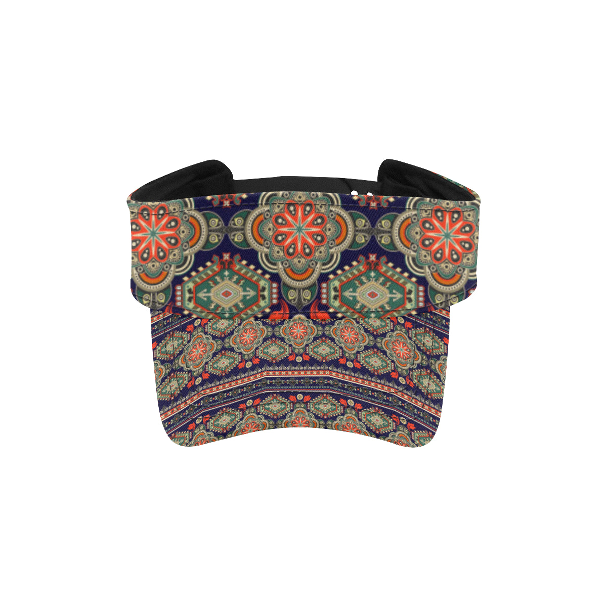 Ethnic Geometric Print Pattern Unisex Sun Visor