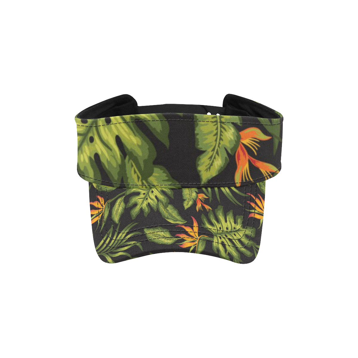 Bird Of Paradise Pattern Print Design BOP013 Unisex Sun Visor