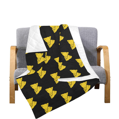 Nachos Pattern Print Design A02 Premium Quilt