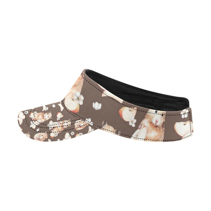 Hamster Pattern Print Design 03 Unisex Sun Visor
