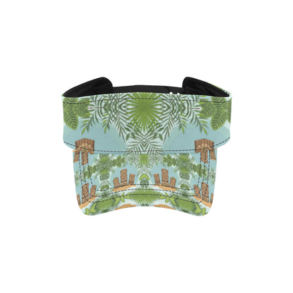 Tiki Wood Island Unisex Sun Visor
