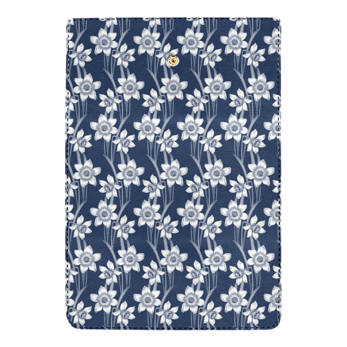 Daffodils Pattern Print Design DF09 Women's Trifold Wallet