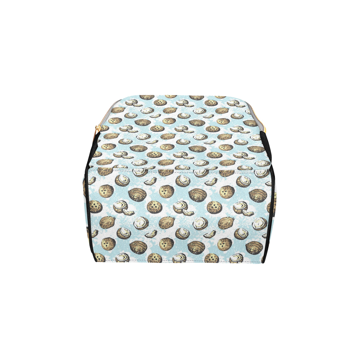 Coconut Pattern Print Design CN01 Diaper Bag Backpack