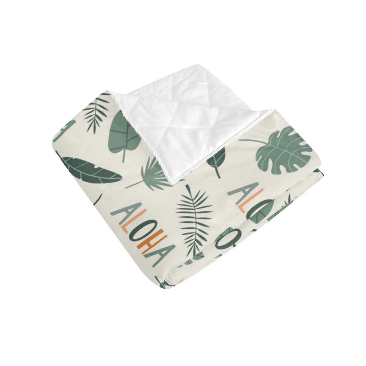 Aloha Hawaii Pattern Print Design 05 Premium Quilt