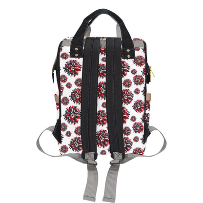 Cheerleader Pattern Print Design 01 Diaper Bag Backpack