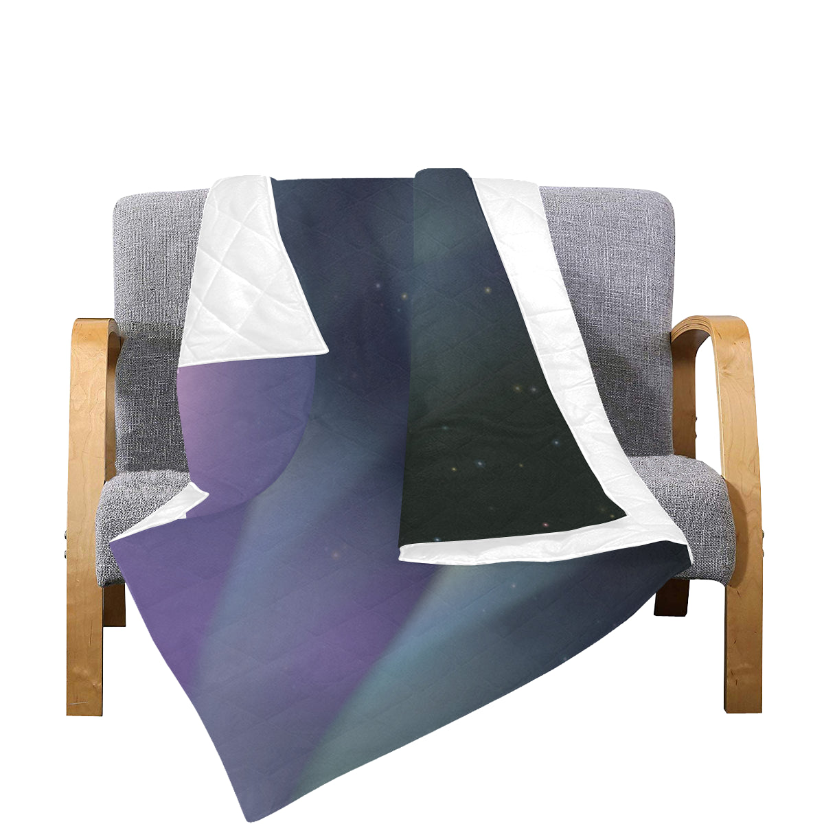 Aurora Borealis Pattern Print Design 01 Premium Quilt