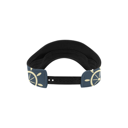 Nautical Pattern Print Design A01 Unisex Sun Visor