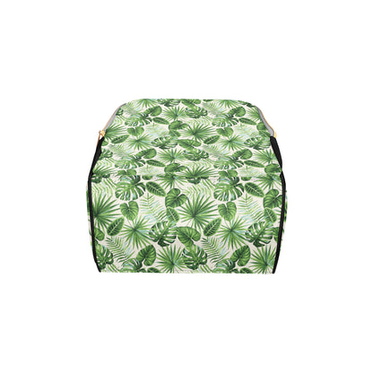 Palm Leaf Pattern Print Design A01 Diaper Bag Backpack