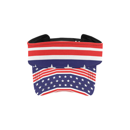 Patriotic Pattern Print Design A04 Unisex Sun Visor