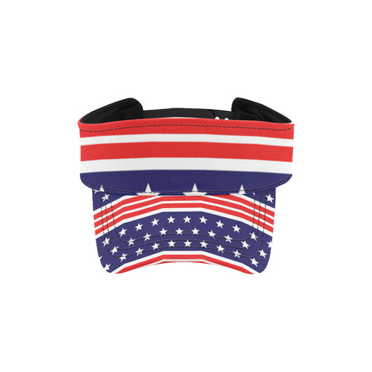 Patriotic Pattern Print Design A04 Unisex Sun Visor