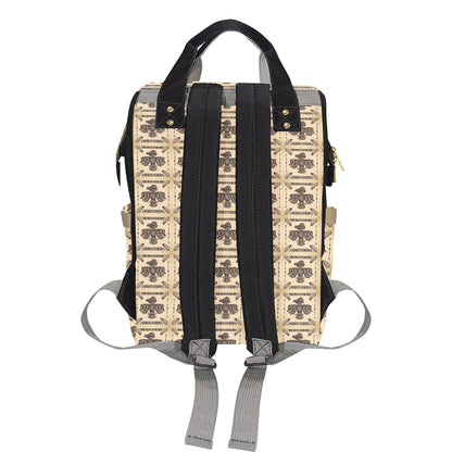 Native American Themed Design Print Diaper Bag Backpack