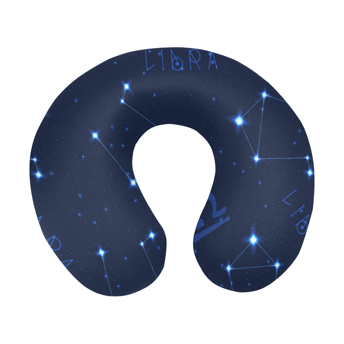 Libra Pattern Print Design 04 U-Shaped Travel Neck Pillow