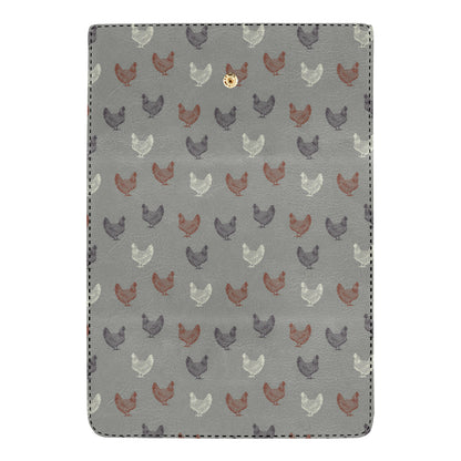 Chicken Pattern Print Design 01 Women's Trifold Wallet