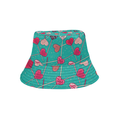 Lollipop Pattern Print Design LL01 Unisex Bucket Hat