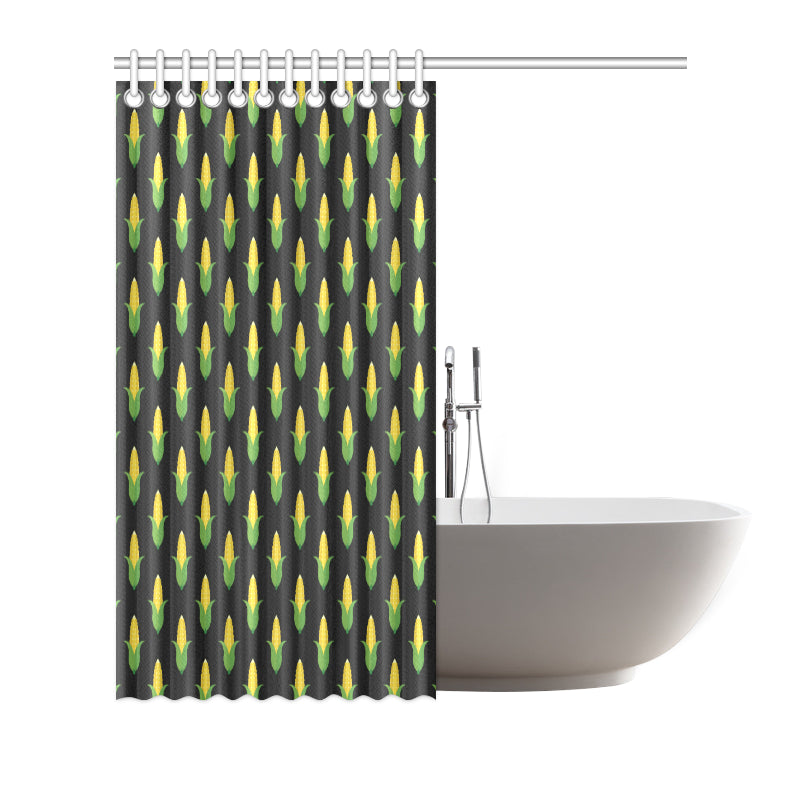 Corn Pattern Print Design 05 Shower Curtain