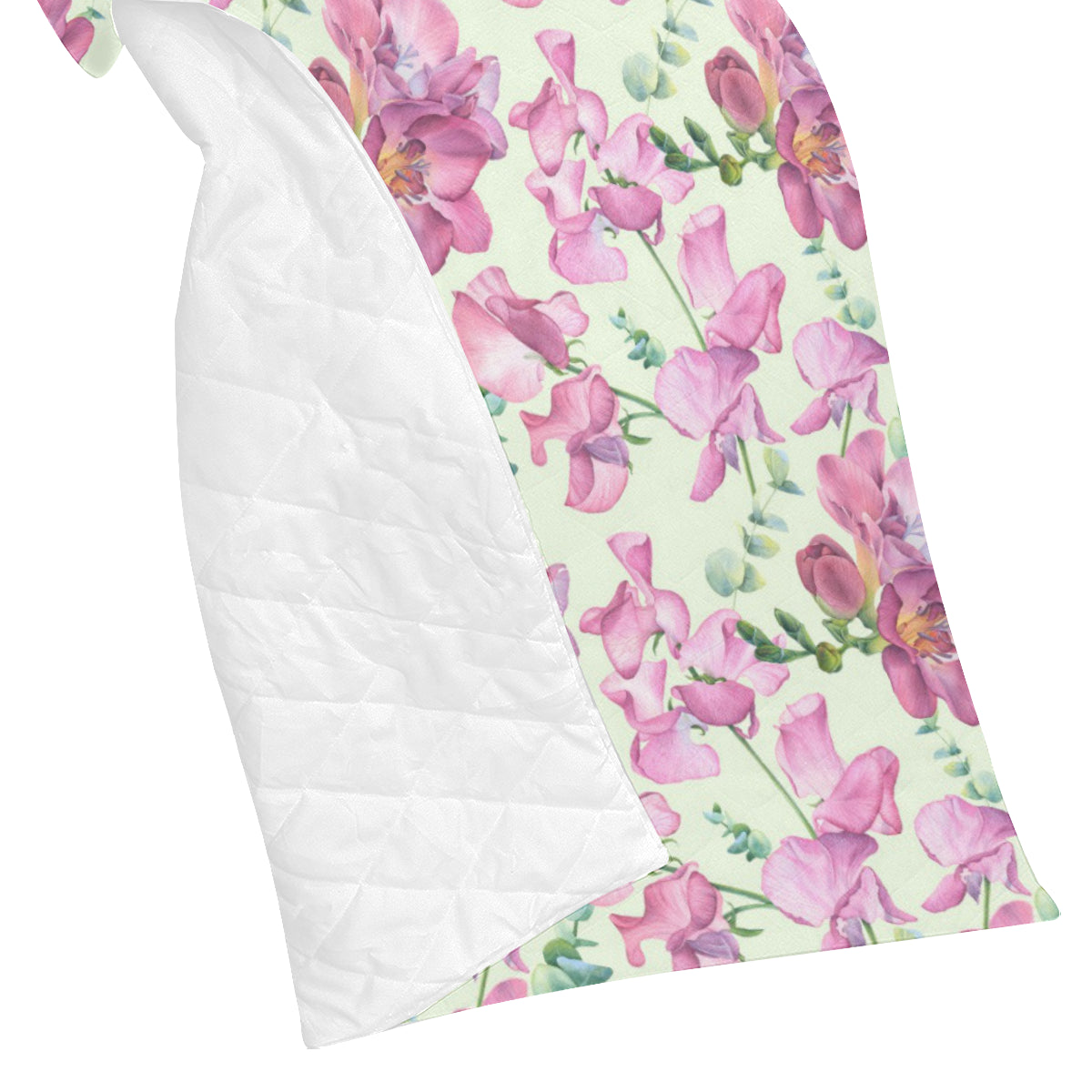 Peony Pattern Print Design PE011 Premium Quilt