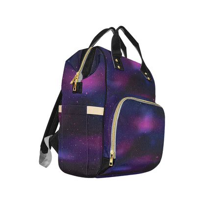 Night sky Pattern Print Design A04 Diaper Bag Backpack