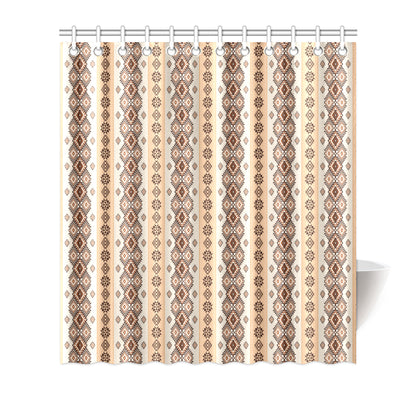 Native Classic Pattern Print Shower Curtain