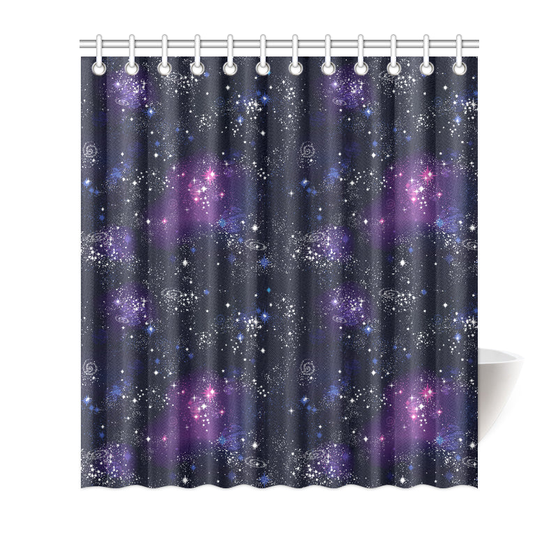 Cosmic Pattern Print Design 03 Shower Curtain