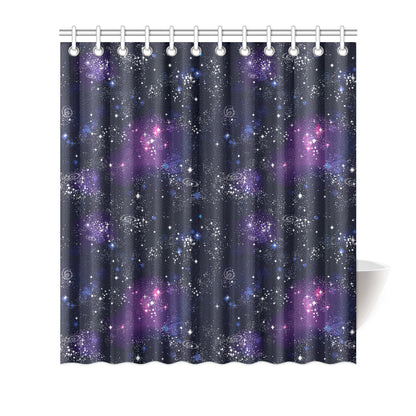 Cosmic Pattern Print Design 03 Shower Curtain