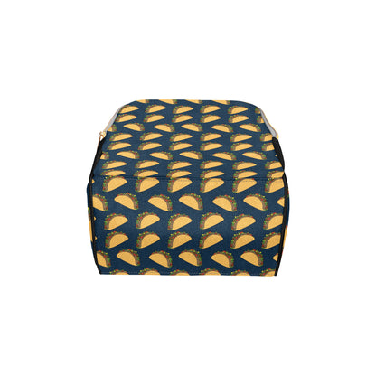 Taco Pattern Print Design TC04 Diaper Bag Backpack