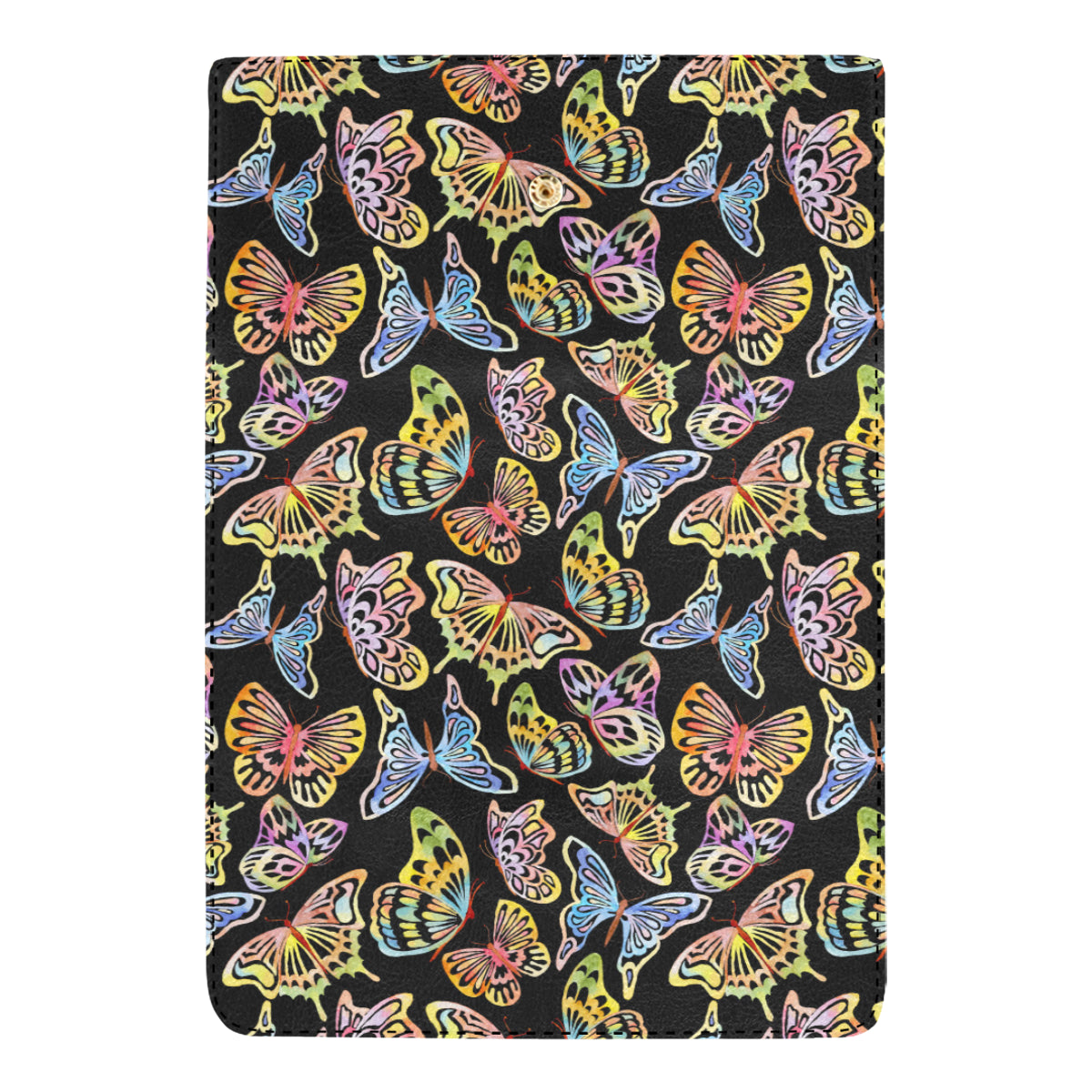 Butterfly Water Color Rainbow Women's Trifold Wallet