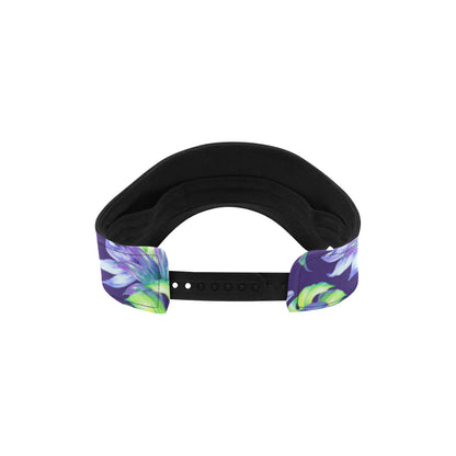 Tropical Flower Pattern Print Design TF019 Unisex Sun Visor