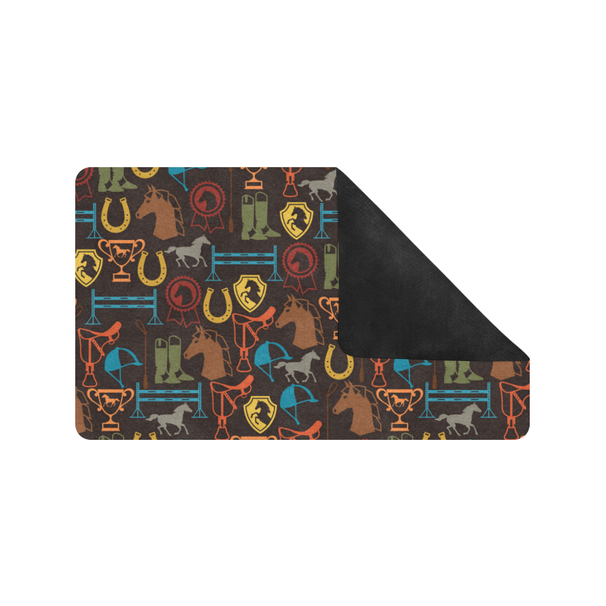 Equestrian Equipment Horse Colorful Rubber Doormat