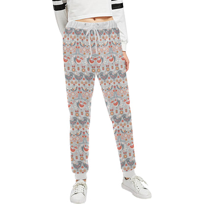 Swedish Nordic Design Print Unisex Sweatpants
