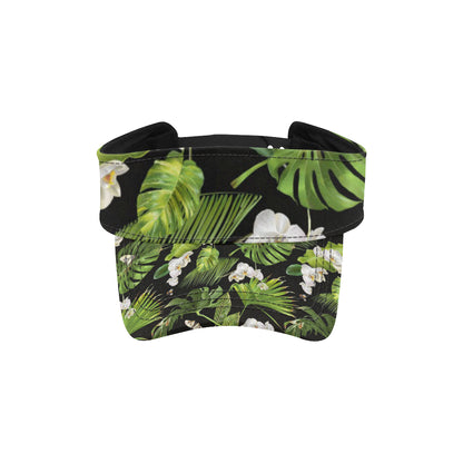 Tropical Flower Pattern Print Design TF026 Unisex Sun Visor