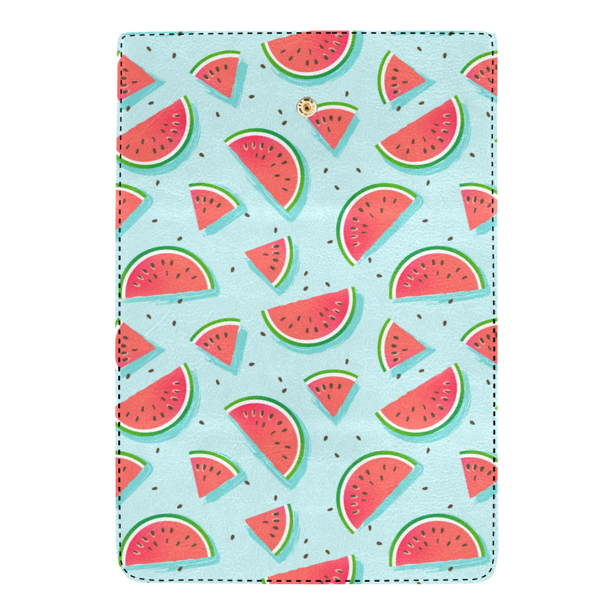 Watermelon Pattern Print Design WM03 Women's Trifold Wallet