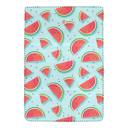 Watermelon Pattern Print Design WM03 Women's Trifold Wallet