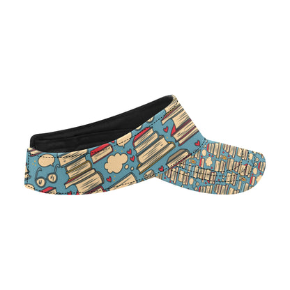 Book Pattern Print Design 03 Unisex Sun Visor
