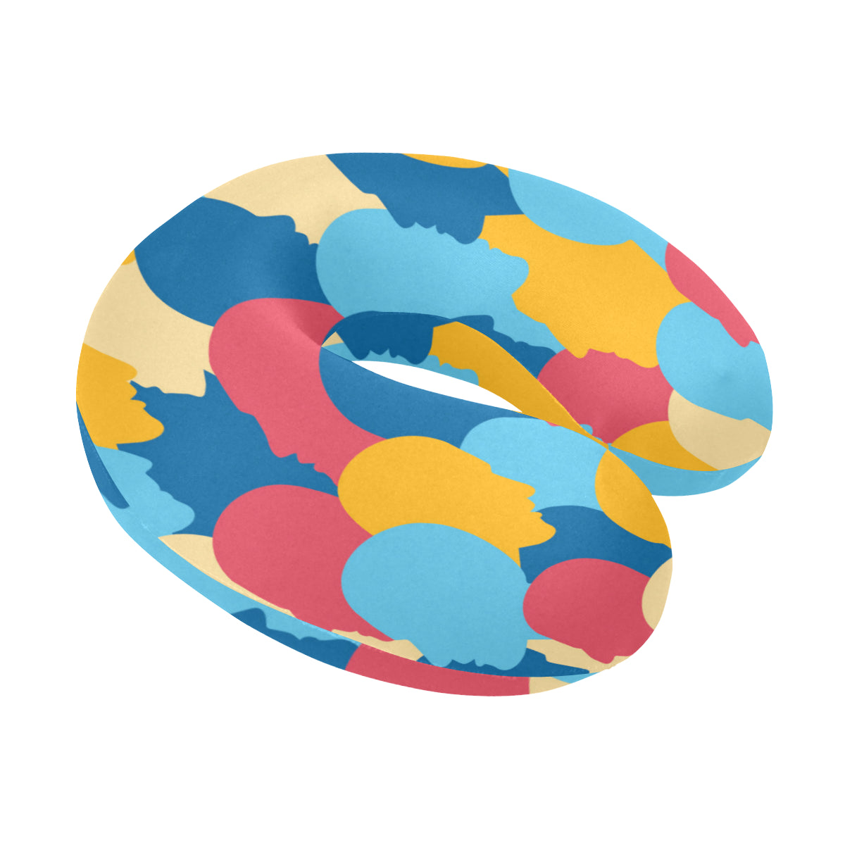 Psychology Pattern Print Design A02 U-Shaped Travel Neck Pillow