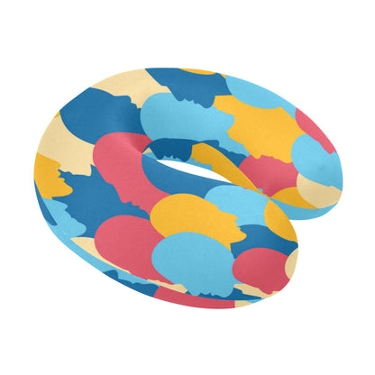 Psychology Pattern Print Design A02 U-Shaped Travel Neck Pillow